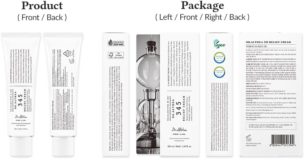 Dr. Althea 345 Relief Cream – 3-in-1 Blemish & Hydration Formula (Original)
