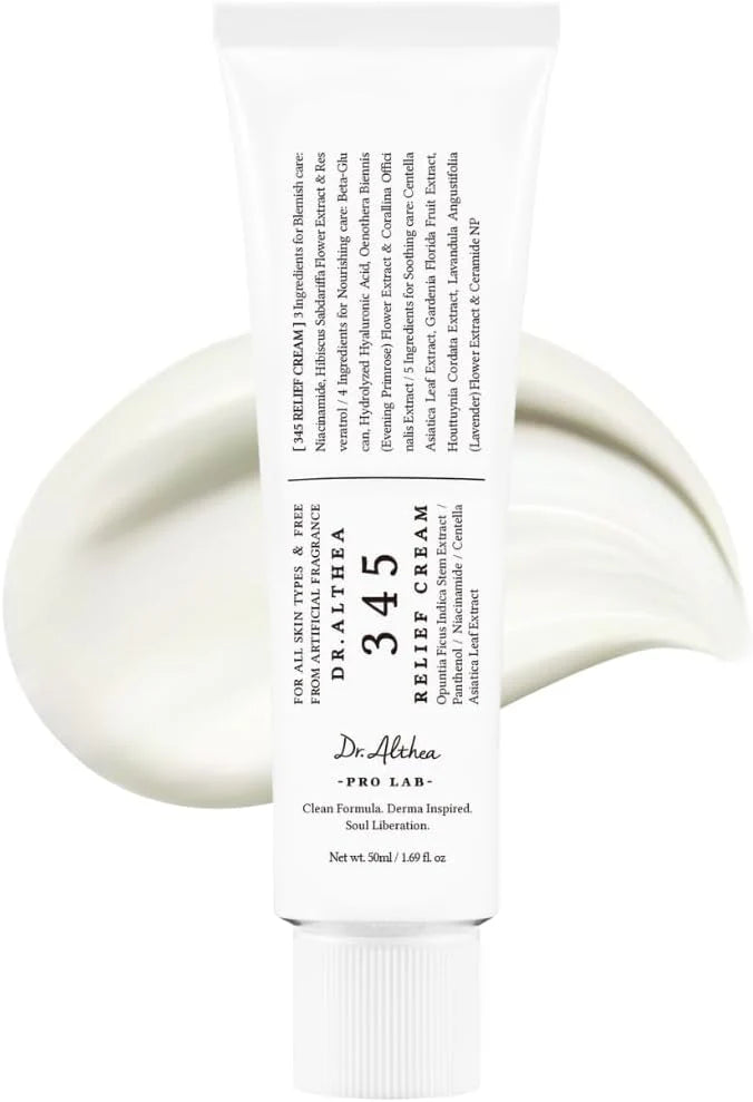 Dr. Althea 345 Relief Cream – 3-in-1 Blemish & Hydration Formula (Original)
