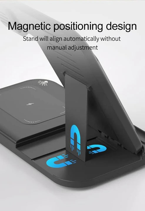 Magnetic Wireless Car Charger | Fast Charging Dock for Phones, AirPods & Apple Watch
